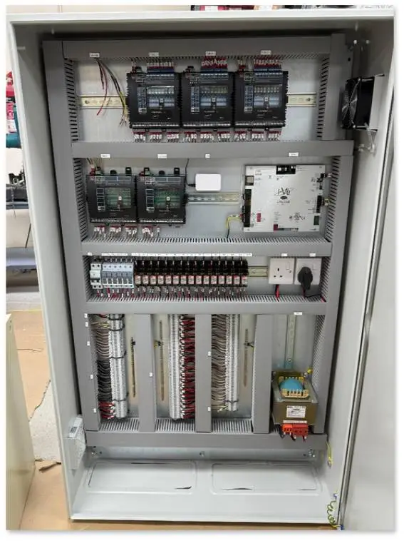 PLC control panel wiring for UAE and Africa automation projects